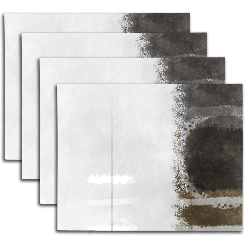 Napperon abstrait en polyester