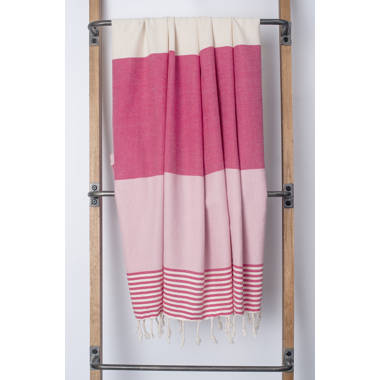 Soft Flamingo Cotton Turkish Towel  Bath & Beach Peshtemal in Lilac –  InfuseZen