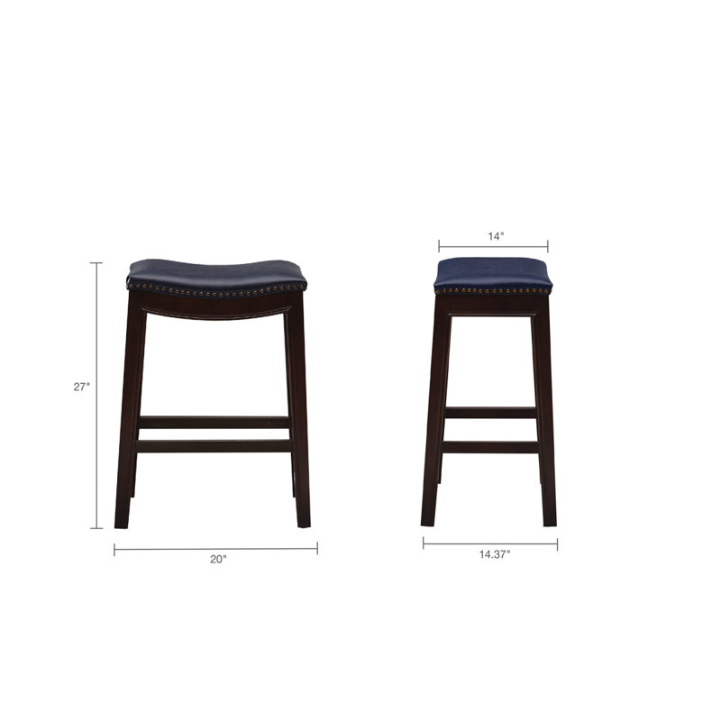 Saddle Counter Stool
