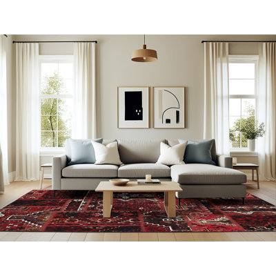Tapis abstrait à motif abstrait moderne