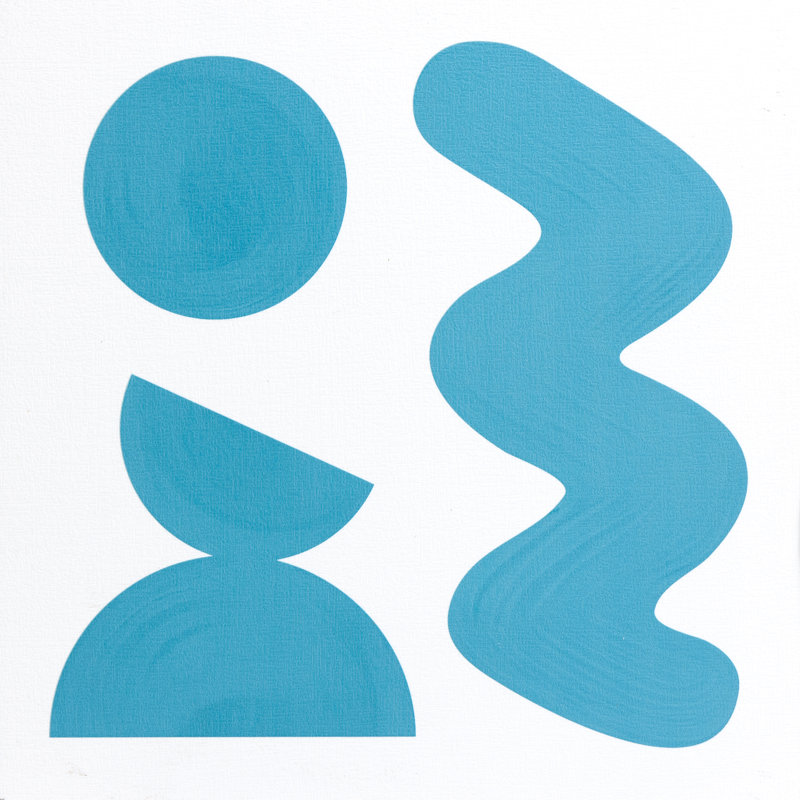 Beth Friend Sky Blue Peel and Stick Floor Tiles