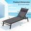 Chaise longue d'extérieur