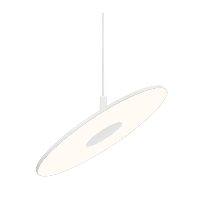 Circa Pendant Lamp, White, 3.5" H x 16" W x 16" D