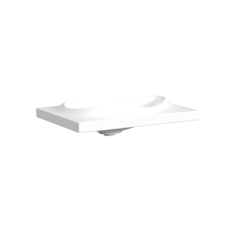 RUY OHTAKE SEMI-RECESSED SINK, WHITE, White