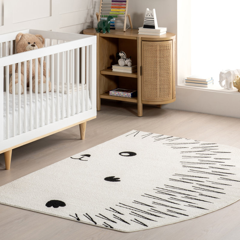 Tapis pour enfants Amelie Hedgehog, Novateur 8 pi x 10 pi