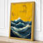 Turbulent Seas Coastal - Wrapped Canvas-7532689-7532702