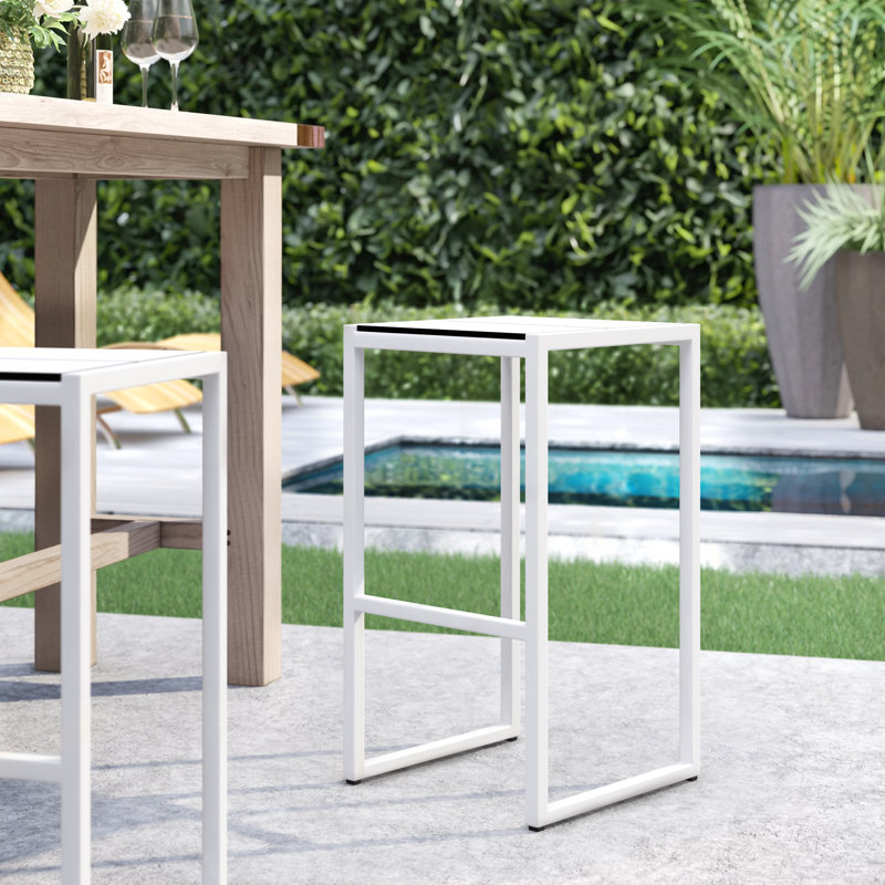 Skiff Outdoor Bar Stool