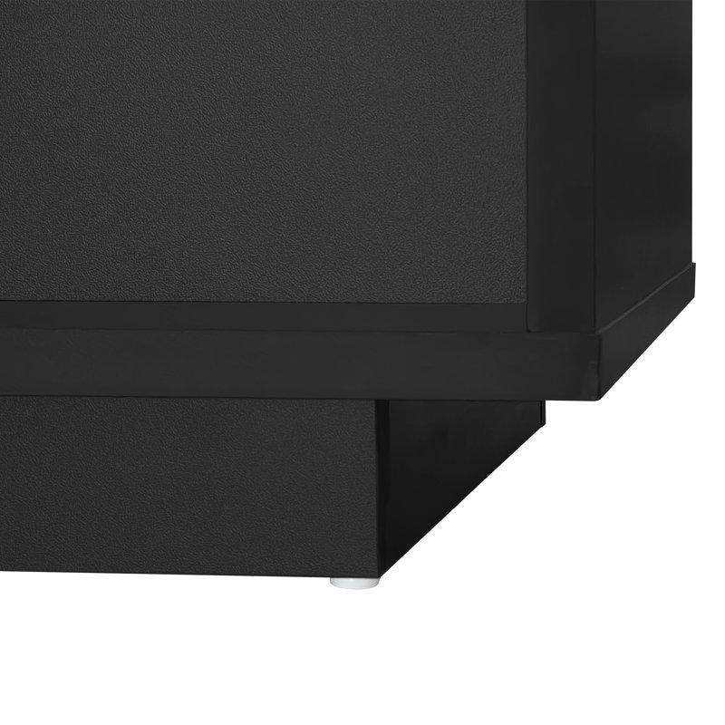 Solid Coffee Table with Storage