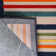 Coastal Stripe Geometric Modern Indoor Outdoor Area Rug