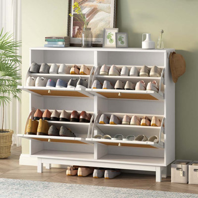 Armoire à chaussures Highworth Rattan Boho