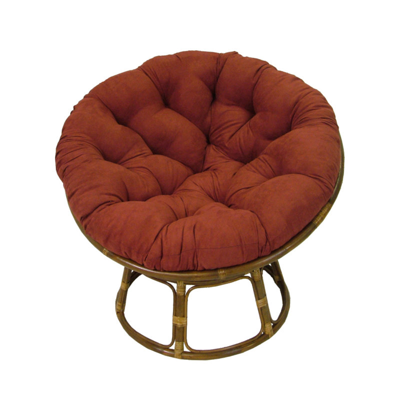 Outdoor 7'' Seat Cushion, Cardinal Red, 52" W x 52" D