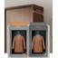 Garde-robe simple noyer classique-111473710