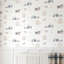 Charlie On the Farm Nursery Wallpaper