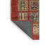 Tapis abstrait à motif abstrait moderne 613-254008273
