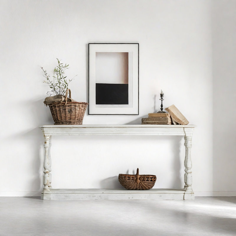 Console de style champêtre