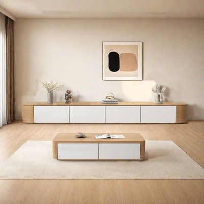 Meuble télé et table basse moderne et simple