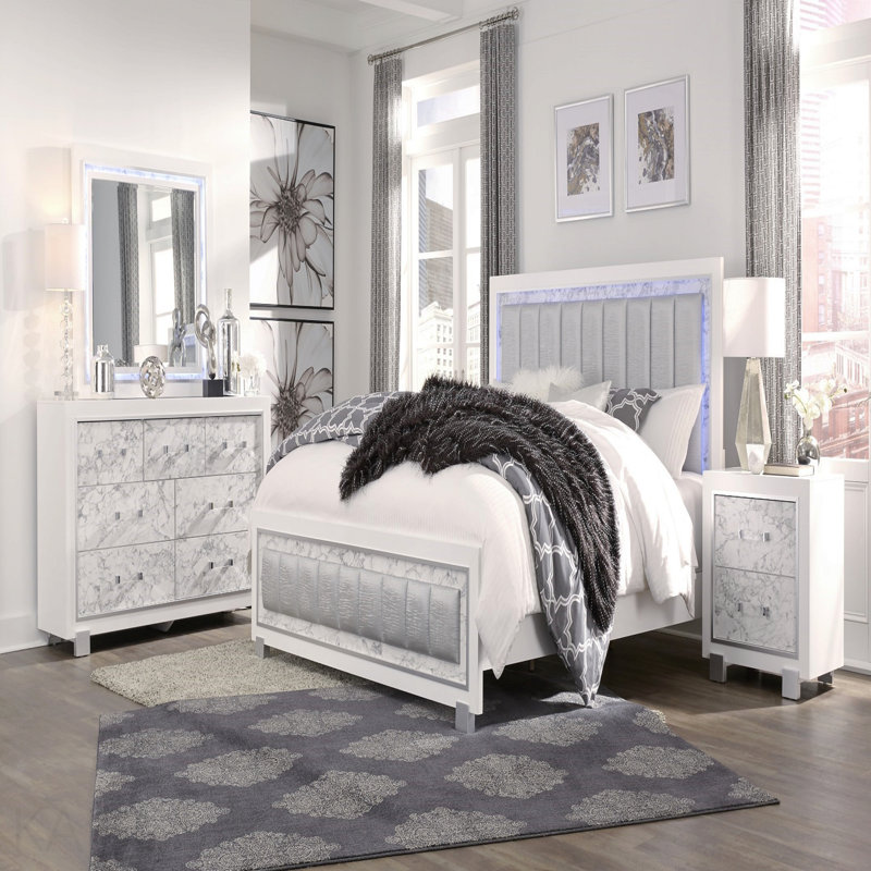 Commode marbre blanc