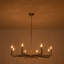 Lustre classique / traditionnel à 8 lumières à intensité variable Sederick-591198565