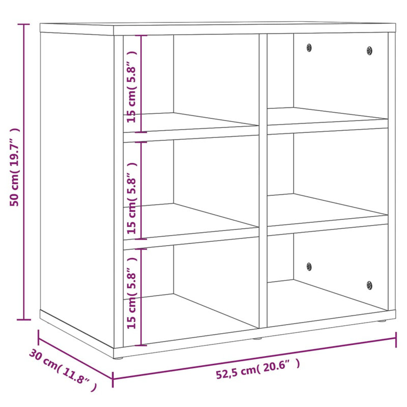 12 Pair Flip Down Shoe Storage, Concrete Grey