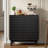Wooden Wtrips 29.9"w Accent Cabinet-1305313507