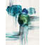 Aqua Flow Print by Zoey Riley-26677456-26677455