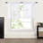 Kitchen Curtains  2 Panels Sheer Voile Tiers With Rod Pocket For Windows Light Filtering Short Drapes For Kitchen Bathroom