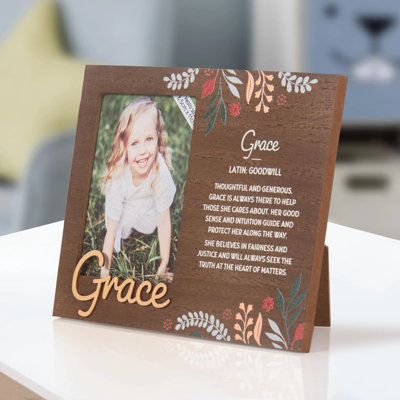 Hazella Tan Single Picture Frame