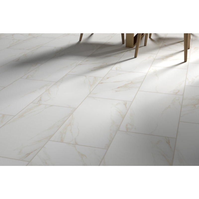 Sculpture Venato 12 in. x 24 in. Matte Porcelain Wall Tile (10.16 sq. ft./Case), Oro