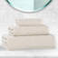 Ensemble de serviettes 3 pièces en mélange de coton et viscose Amberg-106802461