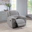 Fauteuil inclinable et oscillant gris Sebring