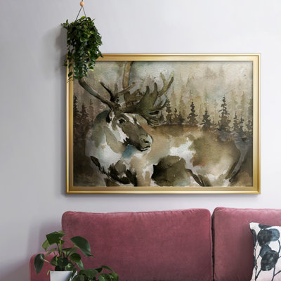 Toile tendue avec cadre Lodge Twilight III