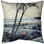 Coussin décoratif Katsushika Hokusai Ejiri dans la province de Suruga