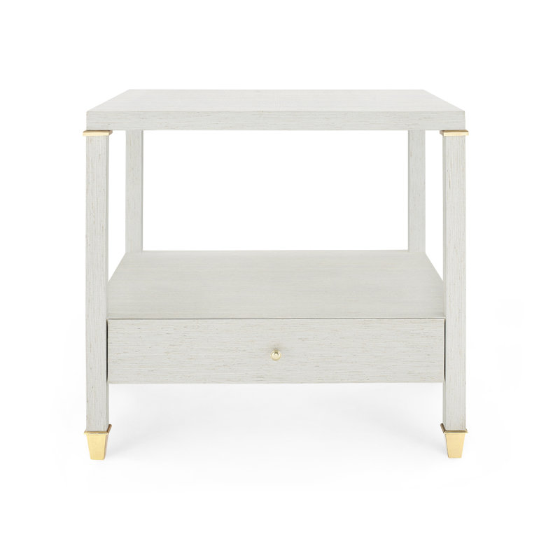 Pascal End Table, Silver