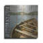 Art mural en métal luxueux «Open Season Row Boat» par Art Licensing Studio, 12 po x 12 po