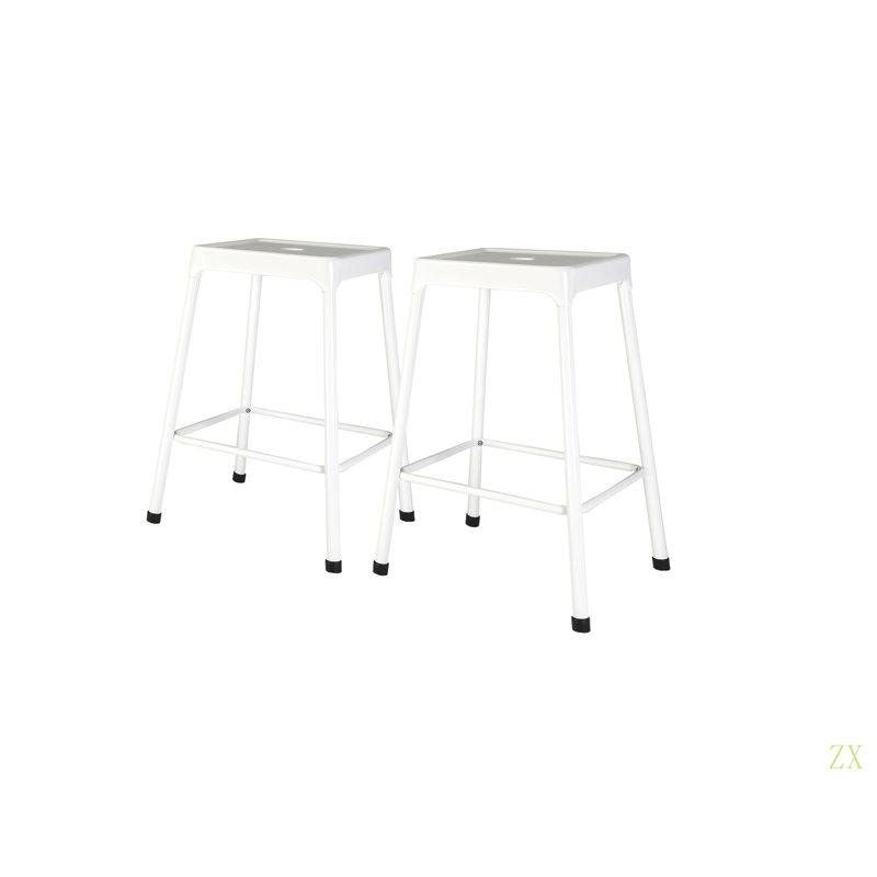 Tabouret de comptoir thermolaqué, ensemble de 2