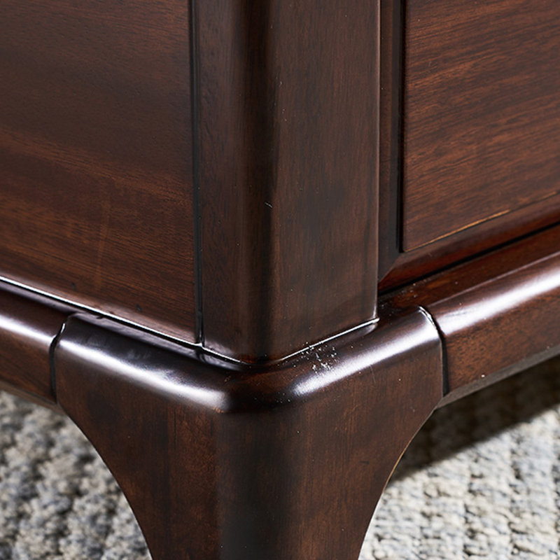 Nouvelle table basse en bois massif de style chinois, H 18,89 po x L 55,11 po x l 29,92 po