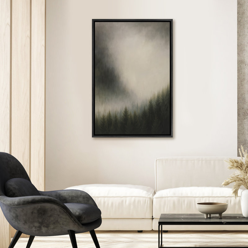 Art mural encadré abstrait rétro antique classique pour chambre à coucher, H 36 po x l 24 po, Noir