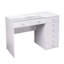 Bureau de maquillage avec lumières RVB
