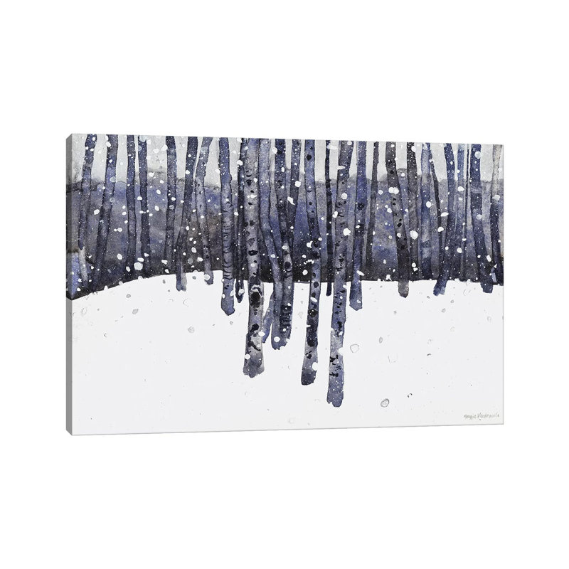 Study In Blue by Maggie Vandewalle - Wrapped Canvas Gallery-Wrapped Canvas Giclée, 66.04 cm H x 45.72 cm W x 3.175 cm D