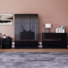 3 Piece Bedroom Set (2 Drawer Bedside Chest, 6 Drawer Chest, 3 Door 2 Drawer Wardrobe), (100% FSC)