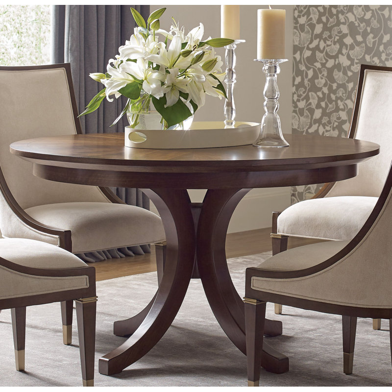 Aro Extendable Walnut Solid Wood Dining Table