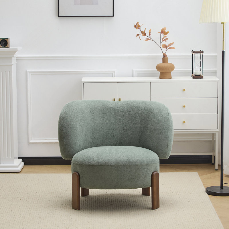 Fauteuil à oreilles Cozy, Vert clair