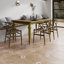 Carreau de porcelaine marocain pour mur et plancher 17 po x 17 po Tetuan-98496595