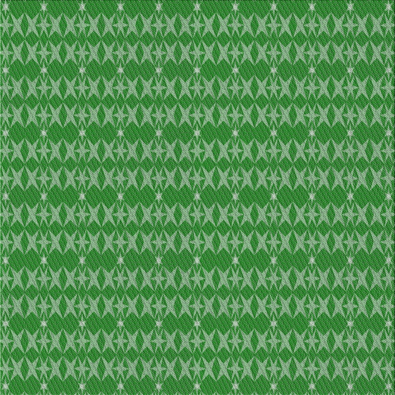 Vert Tapis décoratif, Carré 6 pi