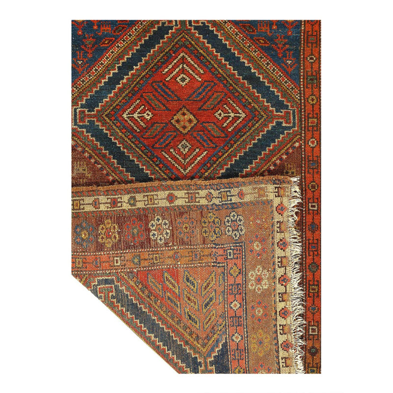 Oriental Area Rug in Brown