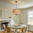 Buntine 4 - Light 20" Dimmable Drum Chandelier