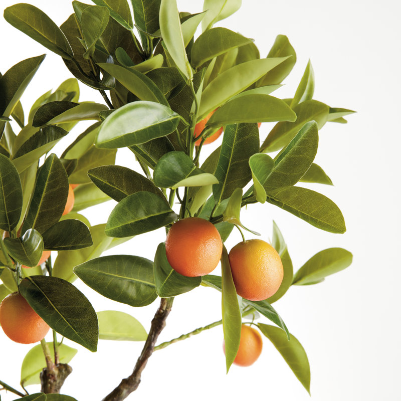 FAUTEUIL D'ARBRE EN FAUX KUMQUAT 33 po