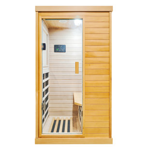 Elibbren 1 - Person Bluetooth Compatible FAR Infrared Sauna