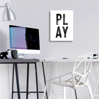 «Play» par Seven Trees Design, art mural en verre acrylique