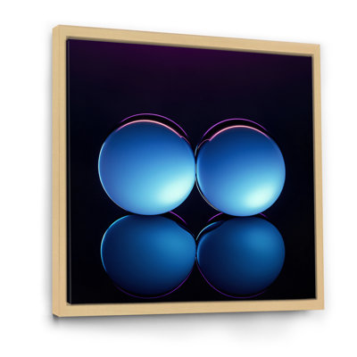 Serenity Circlescapes Kind of Blue I - reproduction sur toile